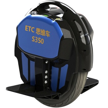 思维车etcs350蓝色电动独轮车体感平衡车智能思维车单轮电动车时尚
