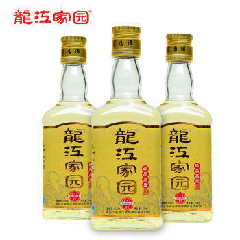 【三瓶装】东北白酒龙江家园100ml *3 42° 珍品高粱