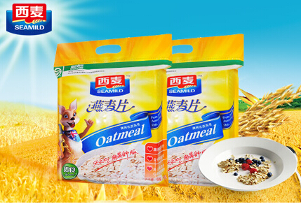 【西麦】 家庭优惠装 即食燕麦片1480g