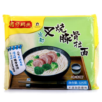 湾仔码头 京都叉烧豚骨拉面 325g