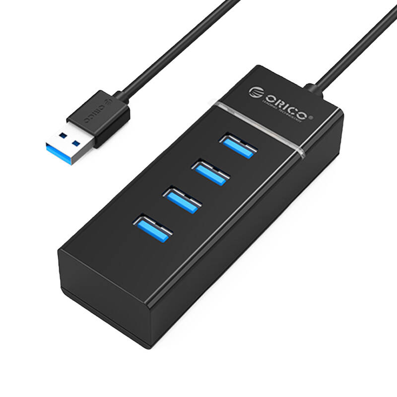 奥睿科(orico)w6ph4 usb3.0高速桌面扩展4口hub集线器