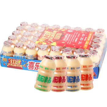 喜乐津晶 乳酸菌酸奶饮品 95ml*4瓶*10排
