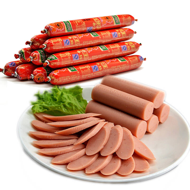 限地区:龙大肉食 火腿肠 猪肉肠 王中王 火腿肠 38g*10支