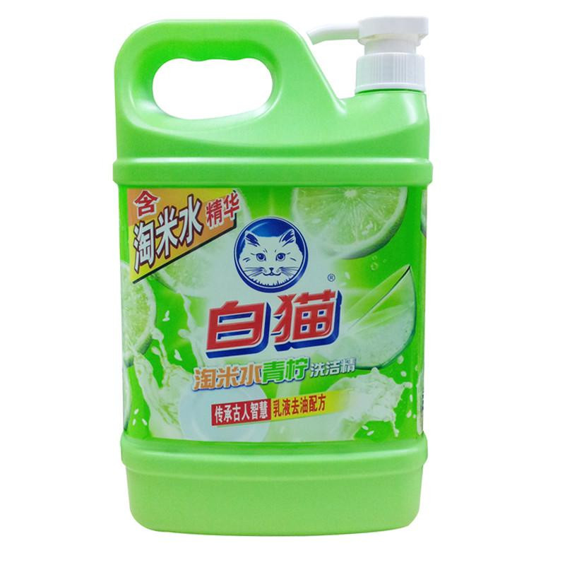 白猫淘米水青柠洗洁精1350g