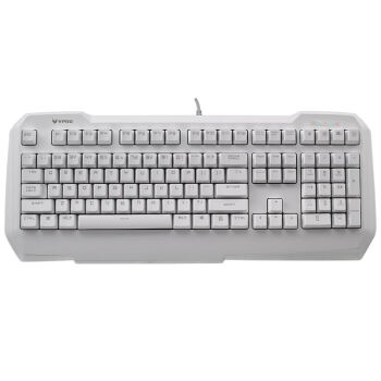 rapoo 雷柏 v700 机械游戏键盘 机械青轴 白色版