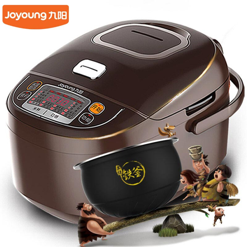 限地区joyoung九阳jyfi40fs68铁釜ih电磁加热电饭煲319元包邮双重优惠