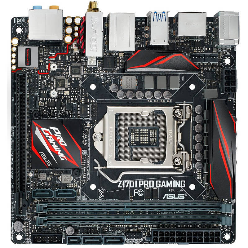 华硕(asus)z170i pro gaming 主板 (intel z170/lga 1151)