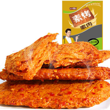 【京东超市】休闲零食小吃独立小包装 手撕素肉混合口