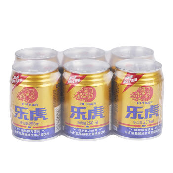 达利园 乐虎 氨基酸维生素功能饮料 250ml*6罐