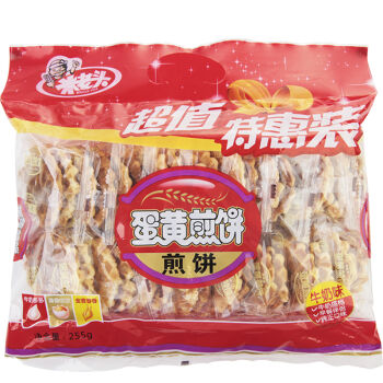 米老头(uncle pop) 255g 蛋黄煎饼 牛奶味