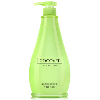 【京东超市】cocovel洗发水绿色奇迹淡香型洗发乳750ml