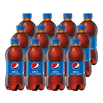 pepsi 百事 可乐 Pepsi 汽水 碳酸饮料整箱 300ml*12瓶 百事出品
