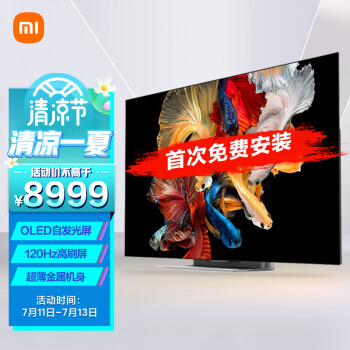 MI 小米 大师系列 L65M5-OD OLED电视 65英寸 4K
