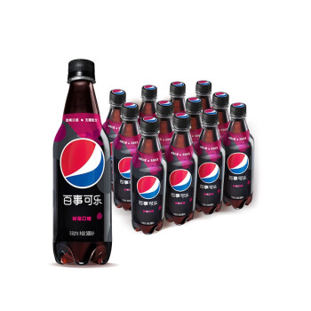 pepsi 百事 可樂 Pepsi 無糖樹莓味 汽水碳酸飲料 500ml*12瓶 整箱裝 百事可樂出品