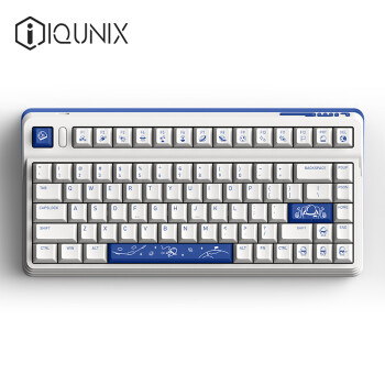 IQUNIX L80-星際旅行 83鍵 2.4G藍牙 多模無線機械鍵盤 多色 ttc金粉軸 無光