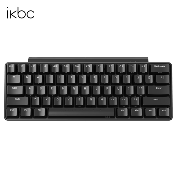 ikbc W200 mini 61鍵 2.4G無線機械鍵盤 黑色 Cherry青軸 無光