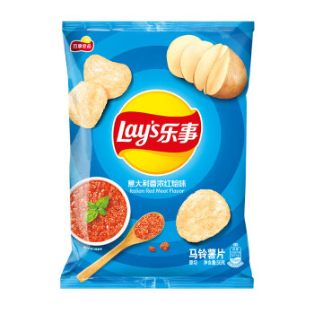 Lay\'s 乐事 薯片 意大利香浓红烩味 56g