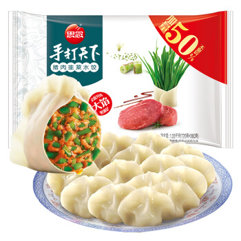 思念 手打天下水饺 猪肉韭菜口味 1.08kg