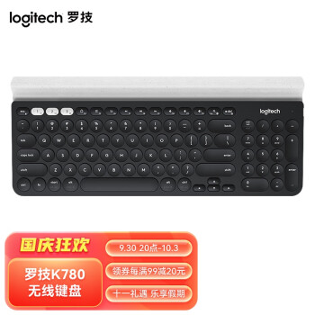 logitech 罗技 K780 蓝牙2.4G无线薄膜键盘