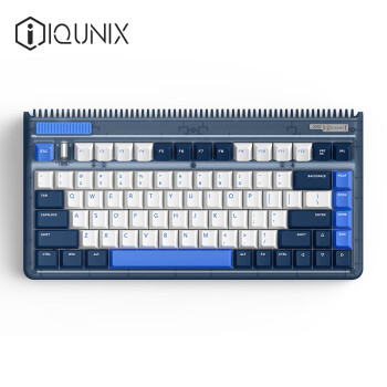 IQUNIX OG80深海迷航 机械键盘 三模热插拔客制化键盘 无线蓝牙游戏键盘 83键电脑键盘 TTC金粉轴无光版