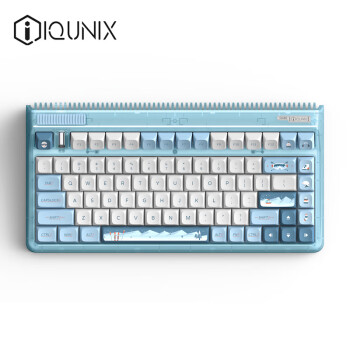 IQUNIX OG80滑雪 机械键盘 三模热插拔客制化键盘 无线蓝牙游戏键盘 83键电脑键盘 TTC快银轴RGB版