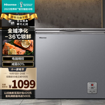 Hisense 海信 冰柜家用单温205升 BD/BC-205ZNUTB 食神系列