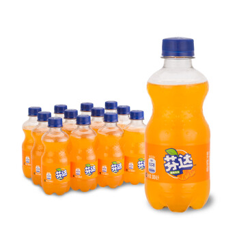 Fanta 芬达 橙味汽水 碳酸饮料 300ml*12瓶 整箱装 可口可乐出品 新老包装随机发货