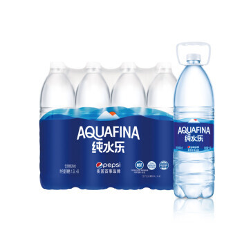 pepsi 百事 AQUAFINA 纯水乐 饮用纯净水 1.5L*8瓶 17.76元（需买2件，共35.53元）