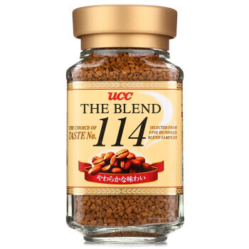 悠诗诗（UCC）114 速溶咖啡粉 90g 日本进口 27.24元（双重优惠）
