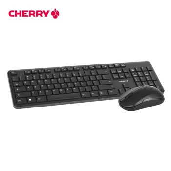 CHERRY 樱桃 DW2300 一代无线键鼠套装 黑色