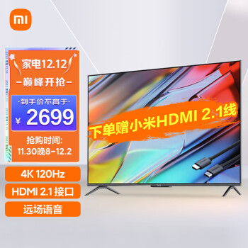 Redmi 红米 L65R8-X 液晶电视 65英寸 4K