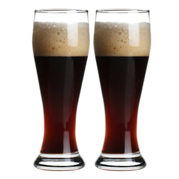 帕莎帕琦 欧洲进口吹制无铅玻璃啤酒杯扎啤杯大容量饮料水杯520ML两只装42126