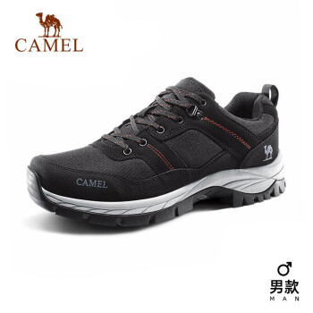 CAMEL 骆驼 男子徒步鞋 A03329622 黑色 43