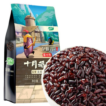 十月稻田 五常血糯米 1kg 20.18元（需买2件，共40.35元，2件75折）