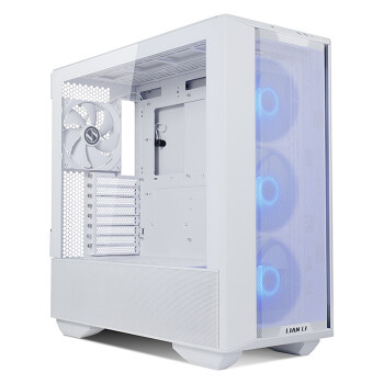 LIAN LI 联力 鬼斧2代 RGB版 台式电脑机箱 白色