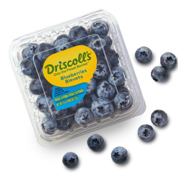 怡颗莓 Driscoll\'s 怡颗莓 秘鲁进口蓝莓 1盒 约125g/盒 新鲜水果
