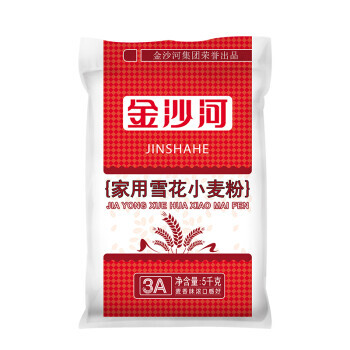 金沙河 小麦粉 5kg 21.9元