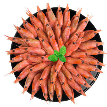 Seamix 禧美海产 加拿大熟冻北极甜虾 500g/袋 65-85只 29.52元（需买3件，共88.56元，3件8折）