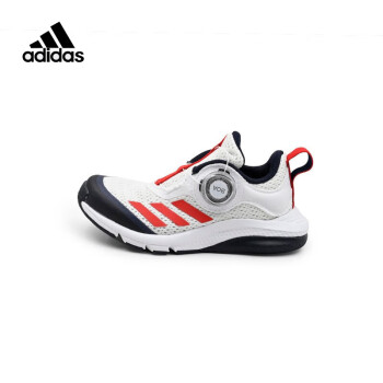adidas 阿迪达斯 2022年秋季女小童BOA网面透气休闲运动鞋经典配色跑步鞋GY6577 32码/195mm/13-k