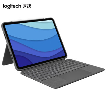 logitech 罗技 iK1176 87键 薄膜键盘 灰色 单光