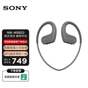SONY 索尼 NW-WS623 入耳式 蓝牙耳机