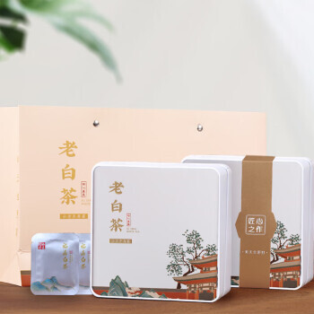 PLUS会员：QIANGYUN 强韵 福鼎老白茶小方片 250g 42.5元（需买2件，共85元，双重优惠）