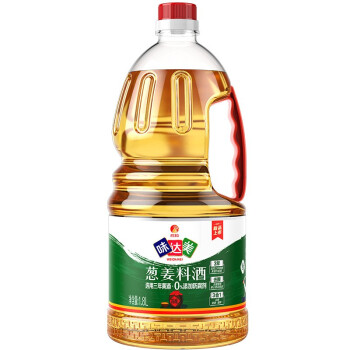 Shinho 欣和 料酒 味达美葱姜料酒1.8L 去腥解膻提味增香 0%添加防腐剂