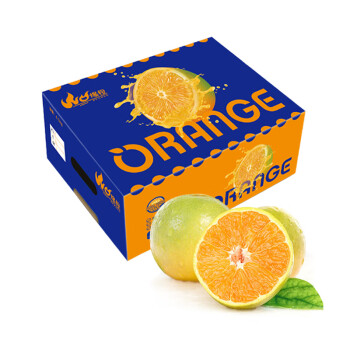 ORANGE 爆橙 冰糖橙 单果重100-130g 4.5kg 礼盒装
