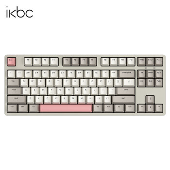 ikbc 深空灰无线键盘机械键盘无线樱桃键盘办公