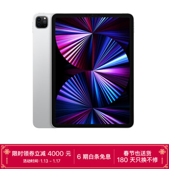 Apple 蘋果 iPad Pro 2021款 11英寸平板電腦 2TB WLAN版