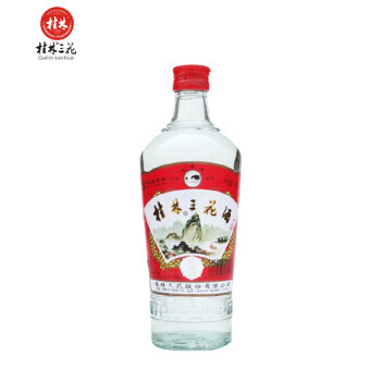 桂林三花 玻瓶 52%vol 米香型白酒 480ml 单瓶装 23.75元