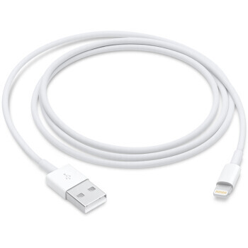 Apple 苹果 MD818FE/A USB-A转Lightning 数据线 1m 白色 145元