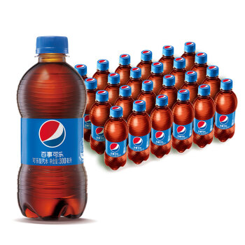 pepsi 百事 可乐 Pepsi 汽水 碳酸饮料整箱 300ml*24瓶 百事出品