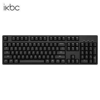 ikbc C104 104键 有线机械键盘 Cherry红轴 无光 299元（需用券）